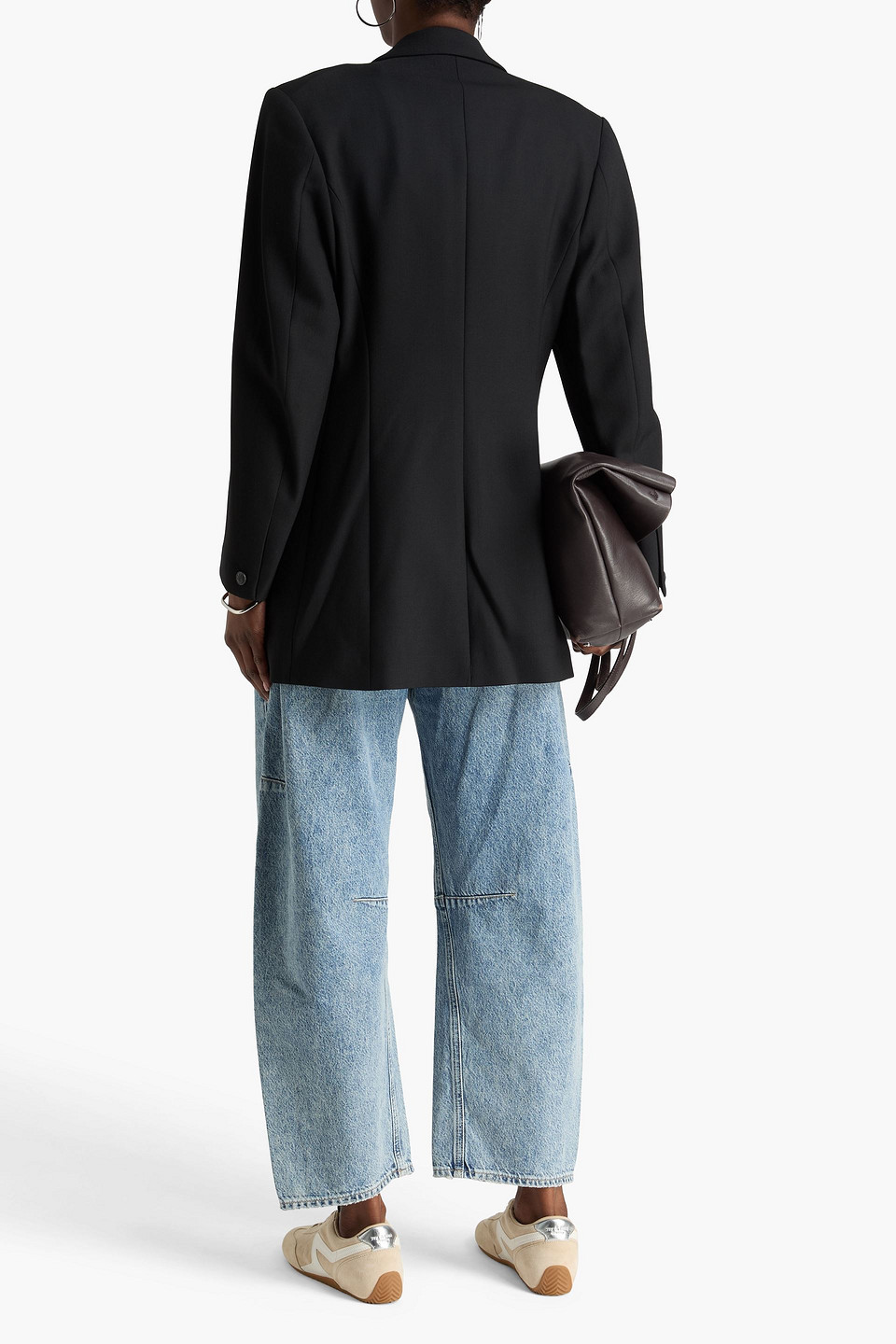  Rag & Bone - Suzanne Crepe Blazer - Black - Us 2 
