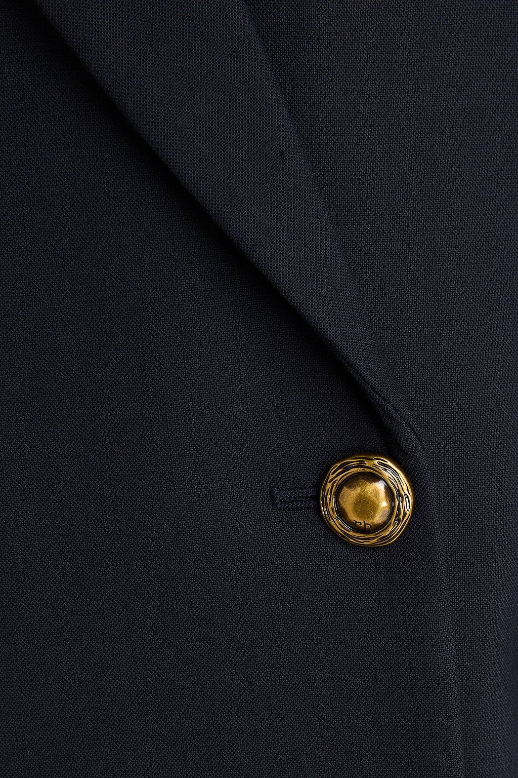 RAG & BONE بليزر "إيملي" من الكريب مع أزرار مزدوجة