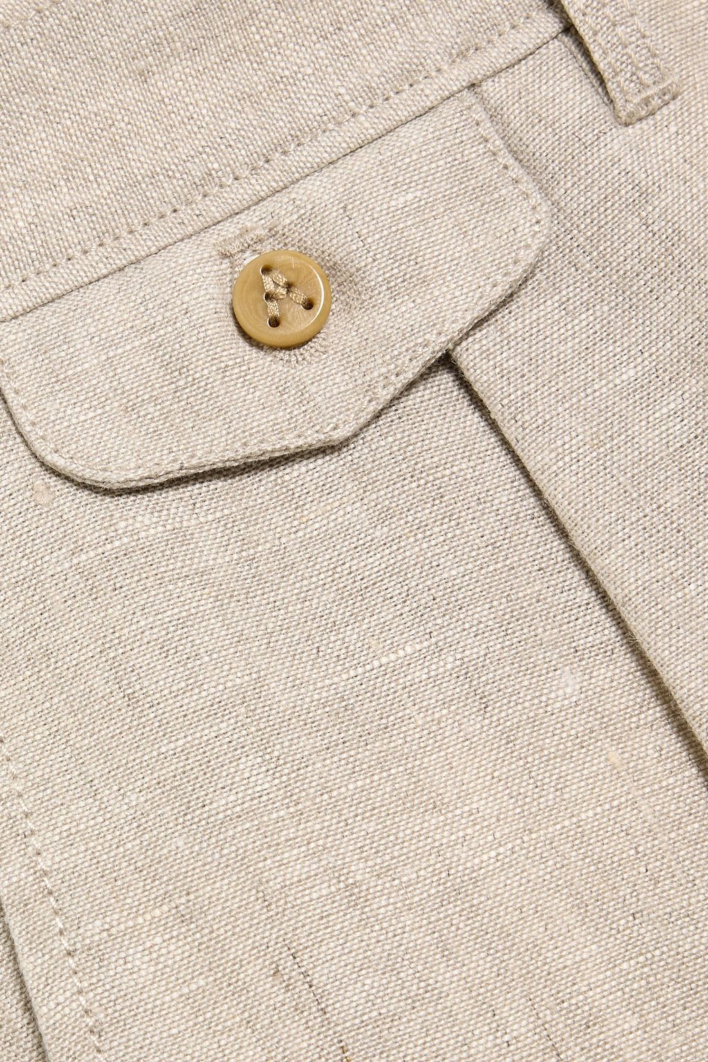 ALEX MILL Tapered pleated linen pants