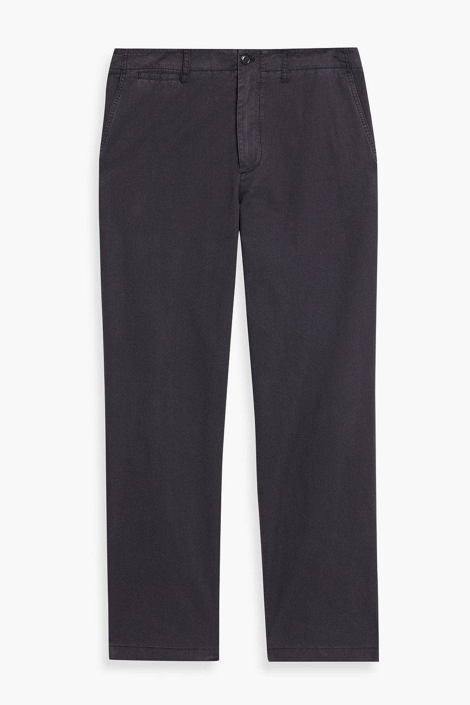 Alex Mill Miller Cotton-twill Chinos In Black