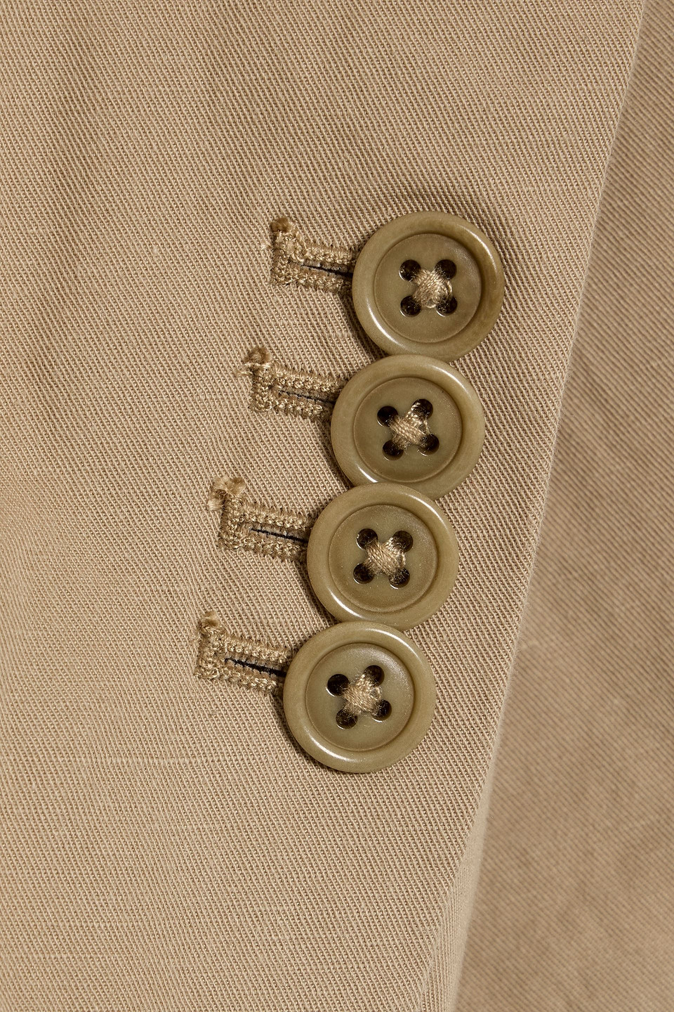 Alex Mill Cooper Cotton And Linen-blend Twill Blazer In Gray