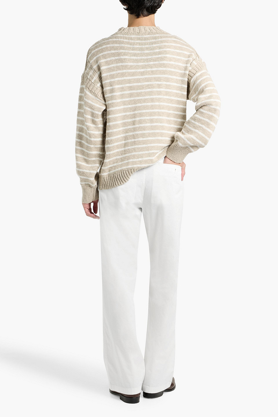 Alex Mill Miller Cotton-twill Chinos In White