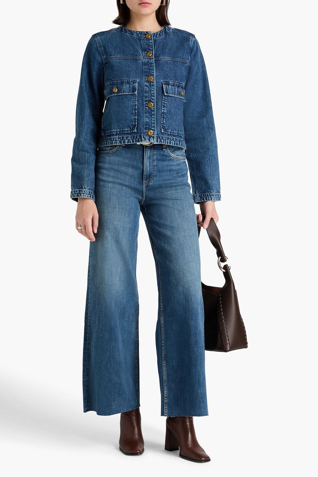 RAG & BONE جاكيت "درو" من الدنيم