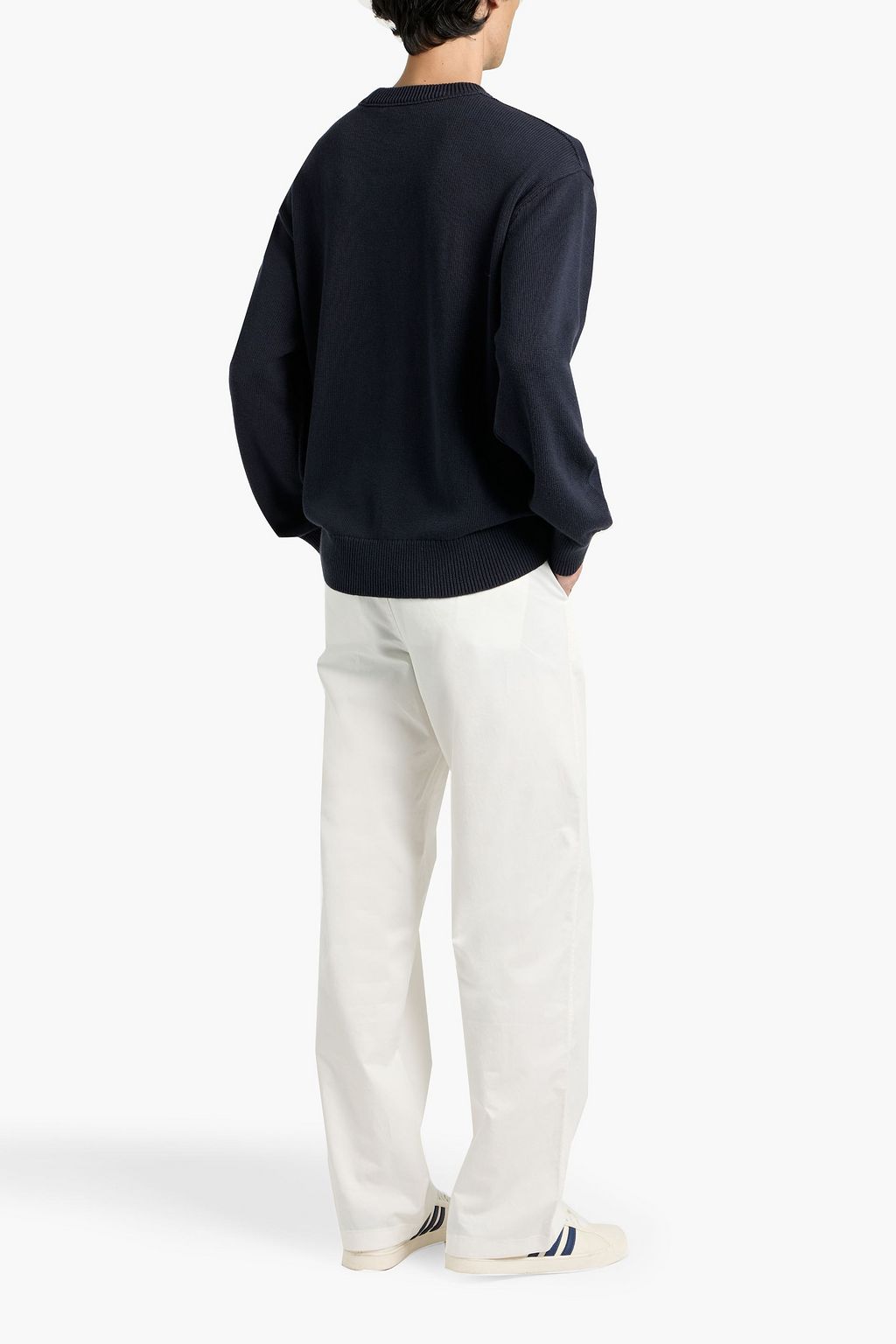 ALEX MILL Gabriel cotton and linen-blend sweater