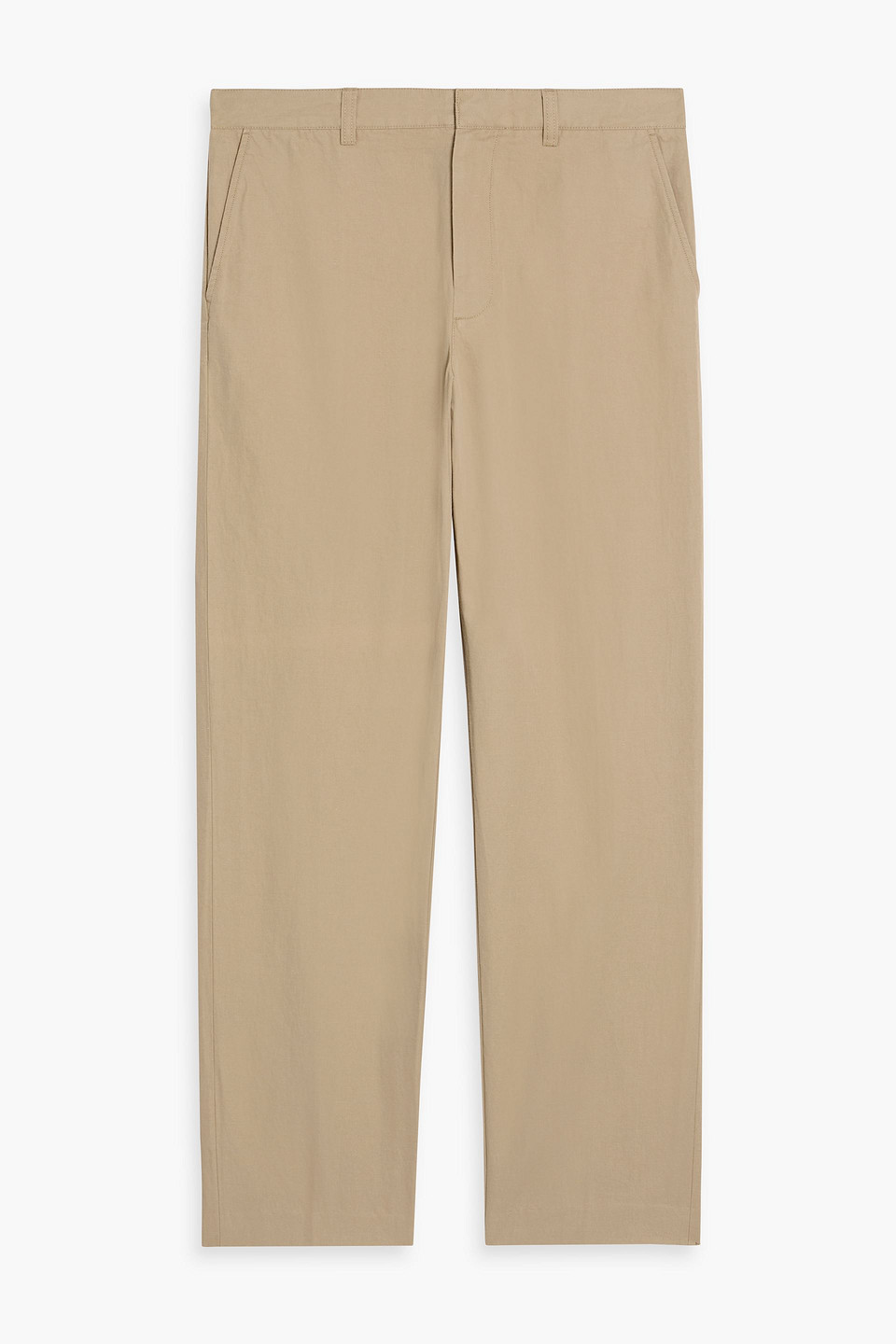 Alex Mill Cooper Cotton And Linen-blend Twill Pants In Neutral