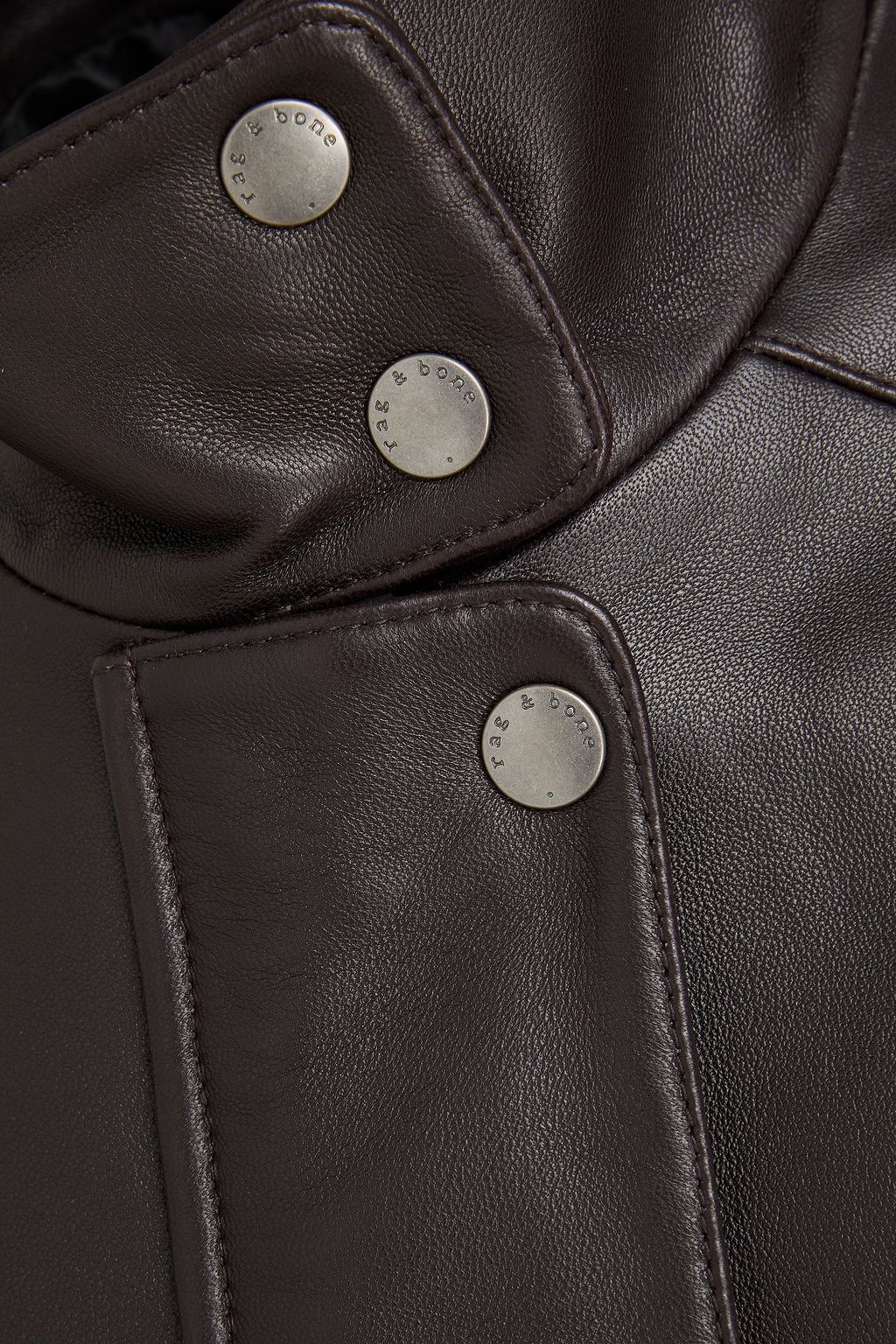 RAG & BONE سترة "أريا" من الجلد