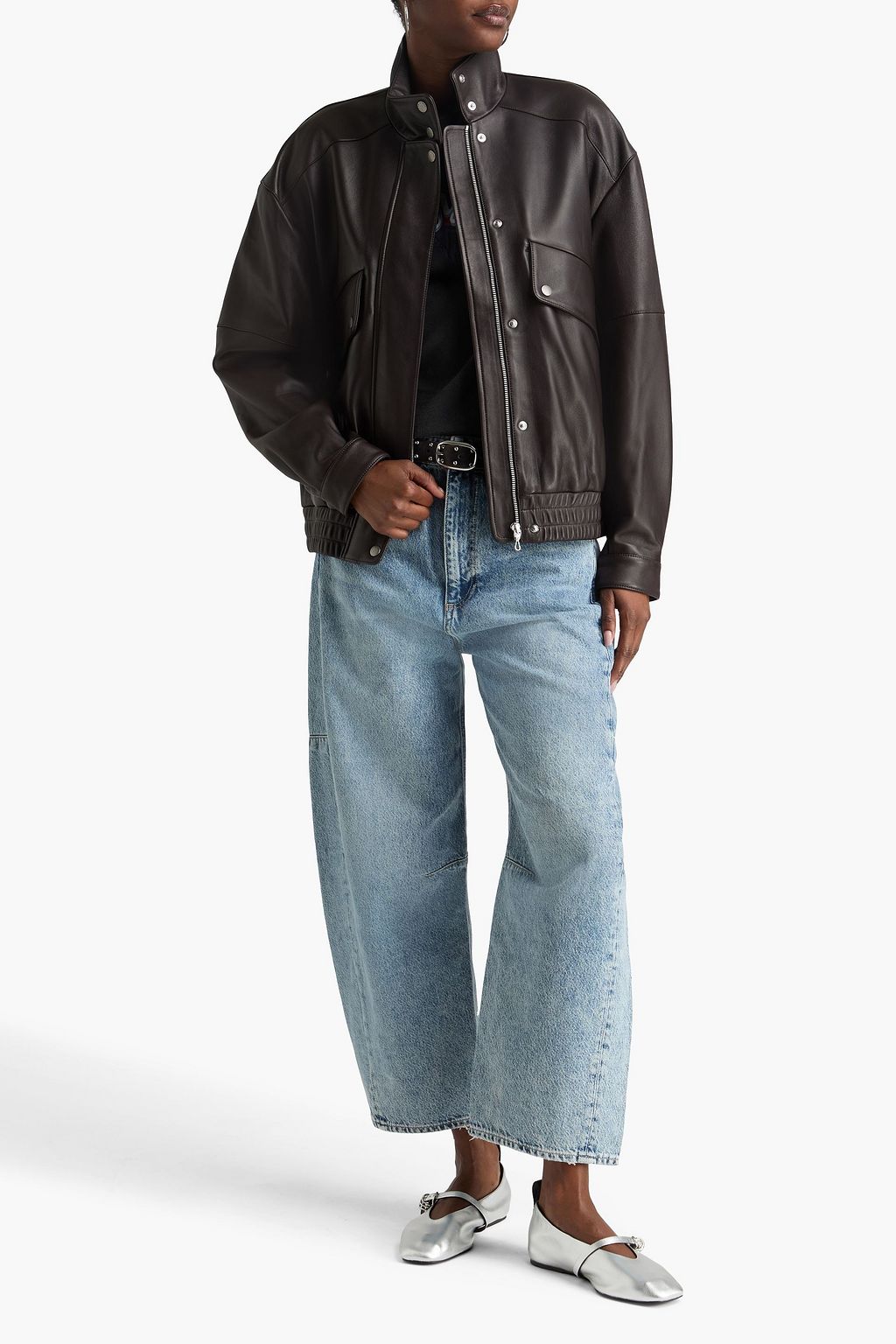 RAG & BONE سترة "أريا" من الجلد