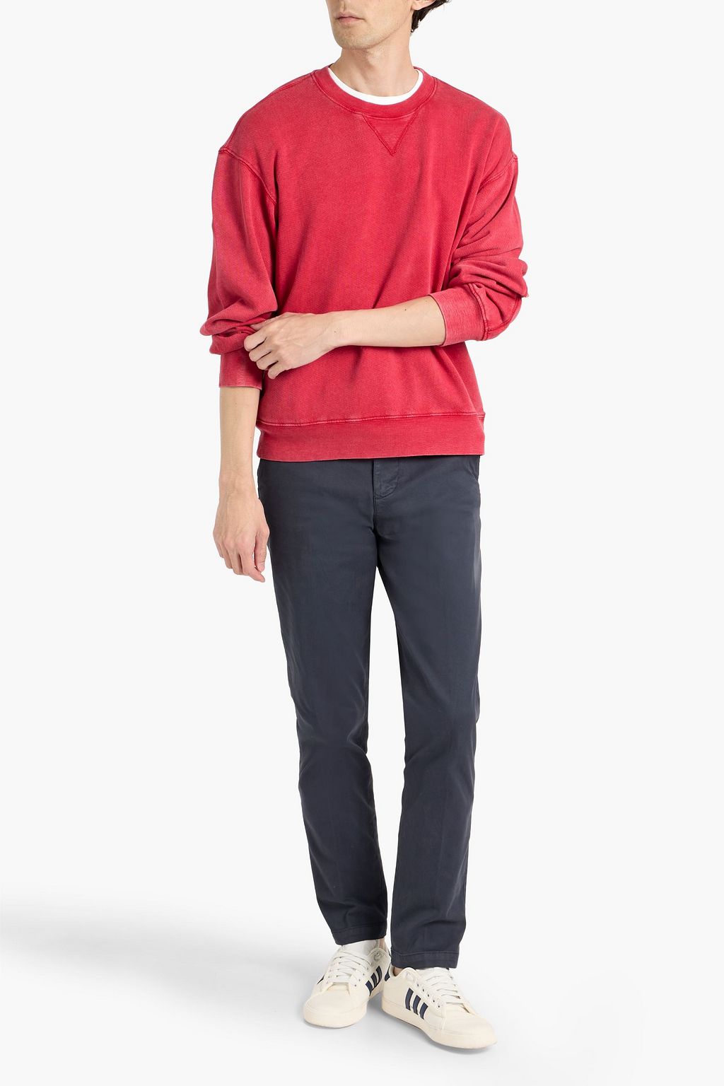 ALEX MILL Marlon French cotton-terry sweatshirt