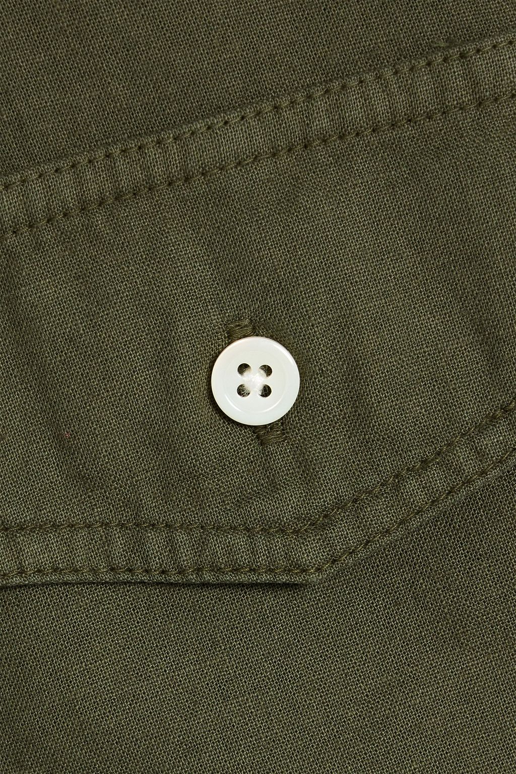 ALEX MILL Carter linen and cotton-blend polo shirt