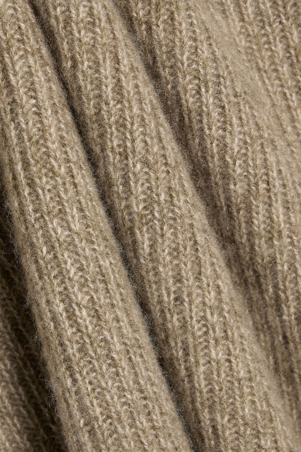 ALEX MILL Jordan marled ribbed cashmere sweater