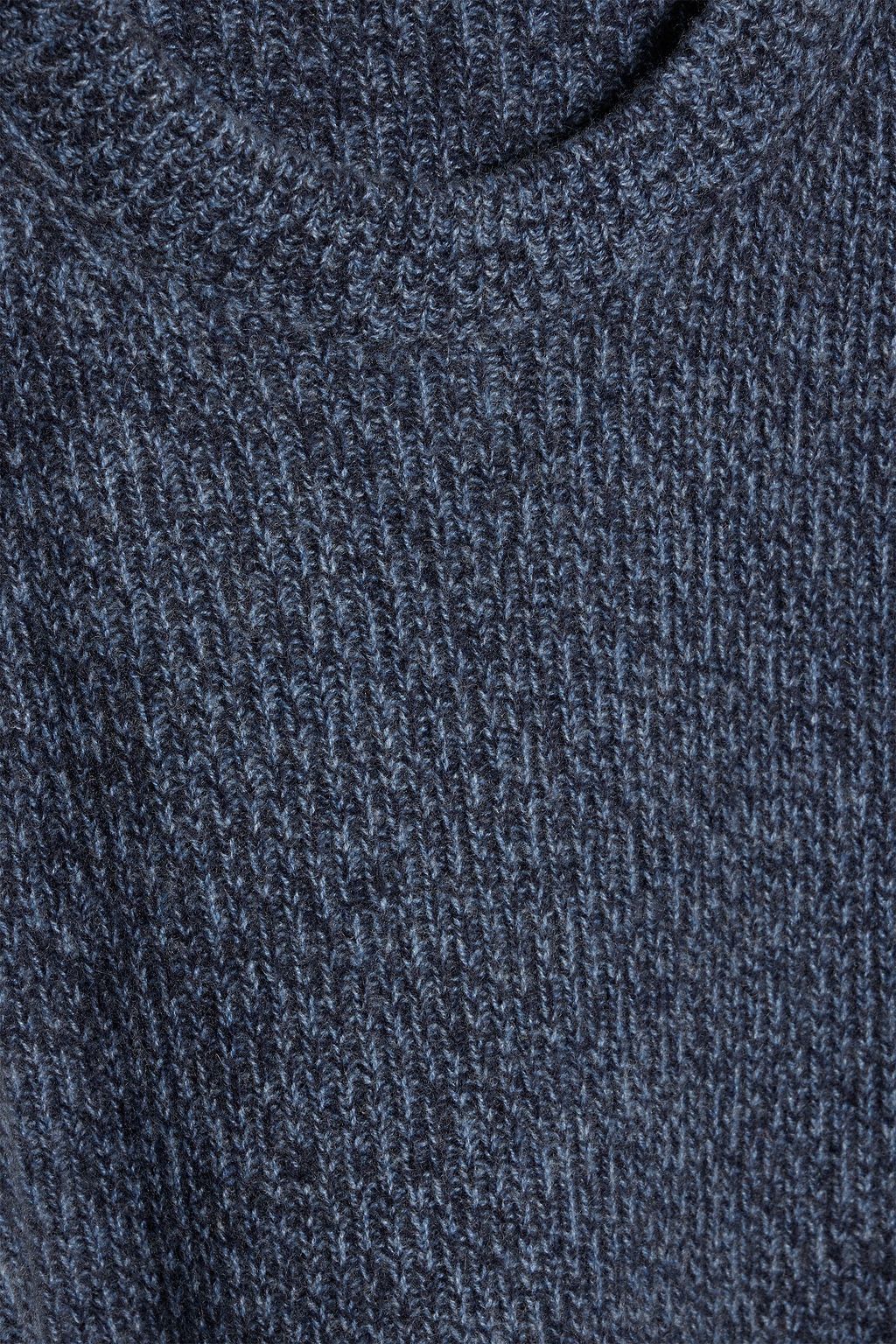 ALEX MILL Jordan marled ribbed cashmere sweater