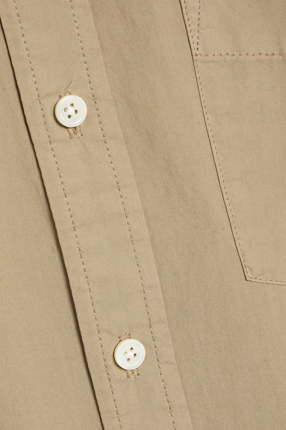 Alex Mill Mill Cotton-poplin Shirt In Brown