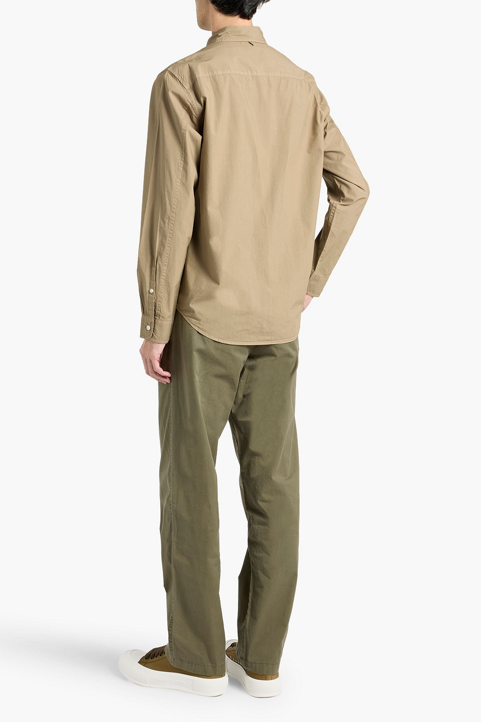 Alex Mill Mill Cotton-poplin Shirt In Brown