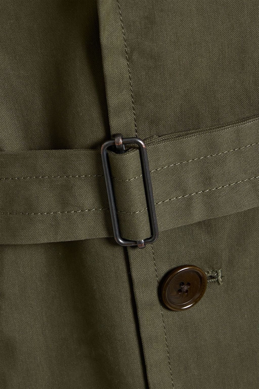 ALEX MILL Cotton-blend trench coat