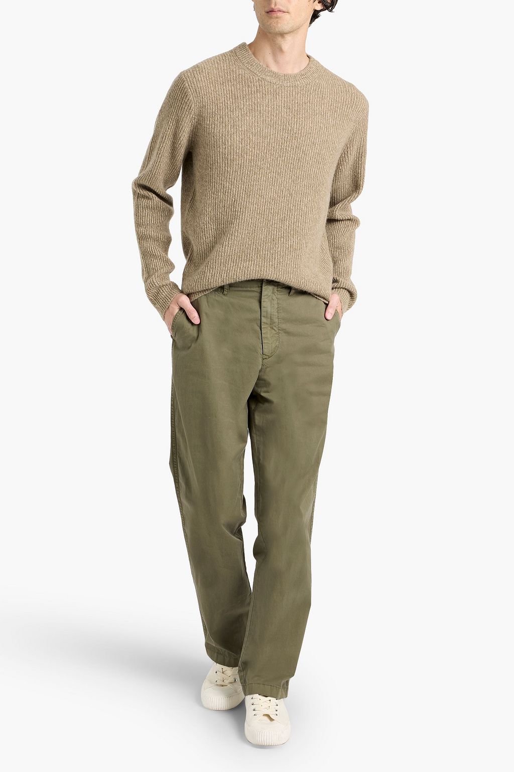 ALEX MILL Miller cotton-twill chinos