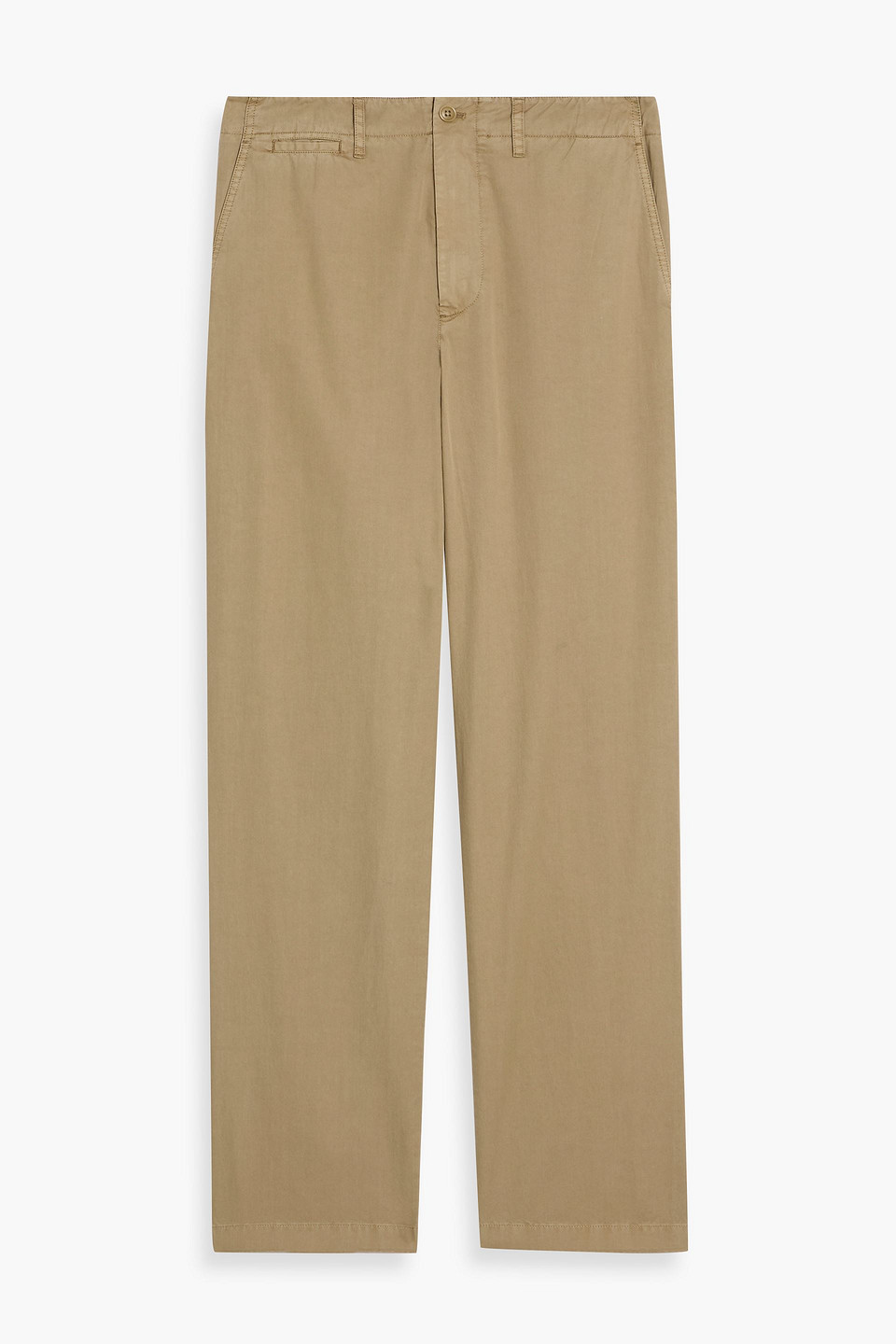 Alex Mill Miller Cotton-twill Chinos In Brown