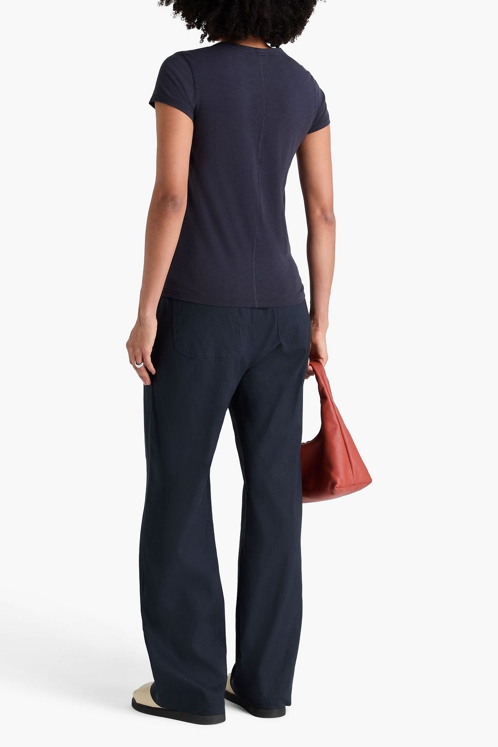 RAG & BONE Printed cotton-jersey T-shirt