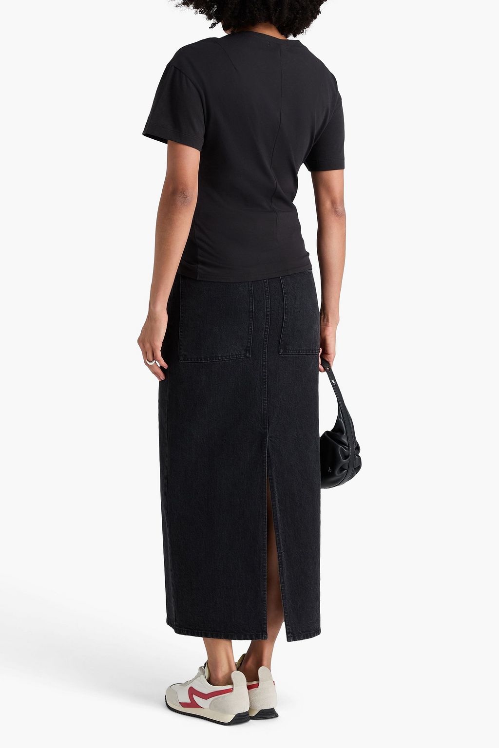 RAG & BONE コットンジャージー Tシャツ ツイスト入り