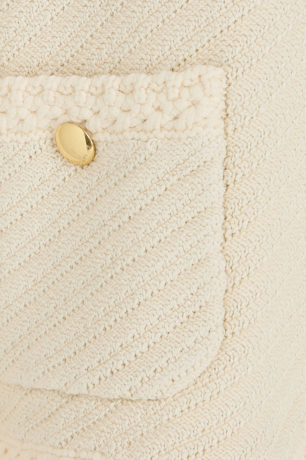 RAG & BONE كارديغان "كلير" من مزيج من القطن بحبكة الجاكار