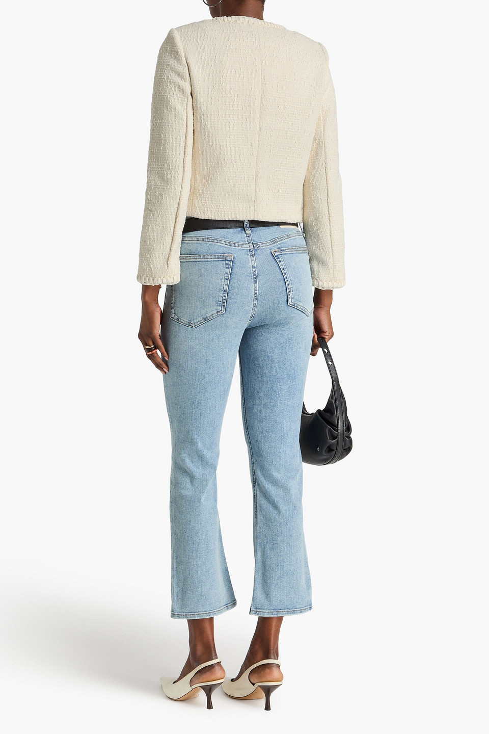  Rag & Bone - Cheyenne Tweed Jacket - White - Us 2 