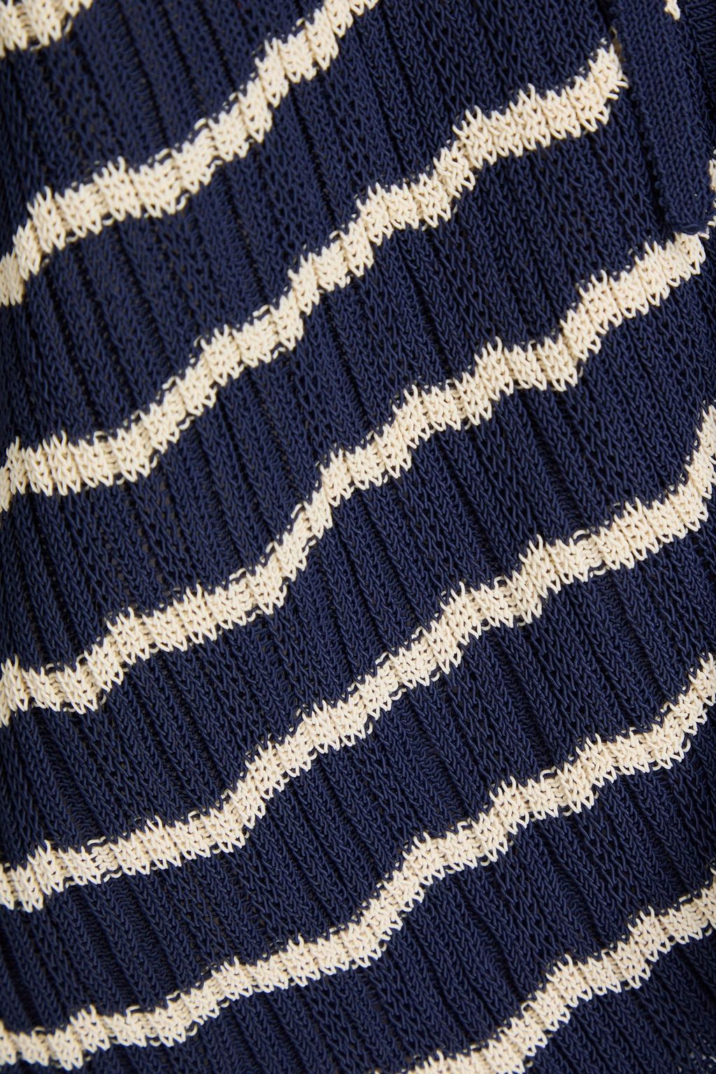 RAG & BONE كارديغان "شيارا" مخططة من مزيج من القطن