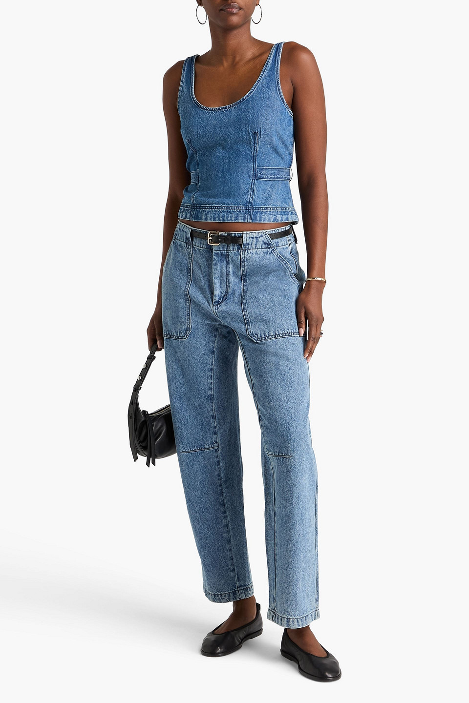  Rag & Bone - Denim Top - Blue - Us 00 