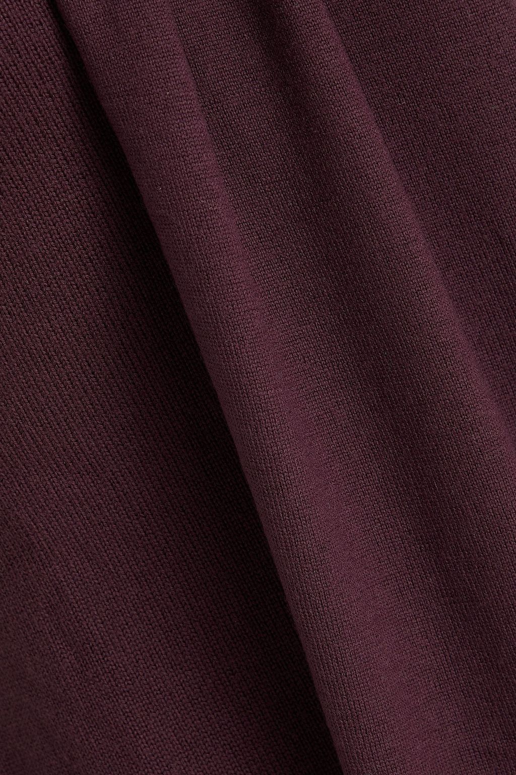 STAUD Canal merino wool turtleneck top