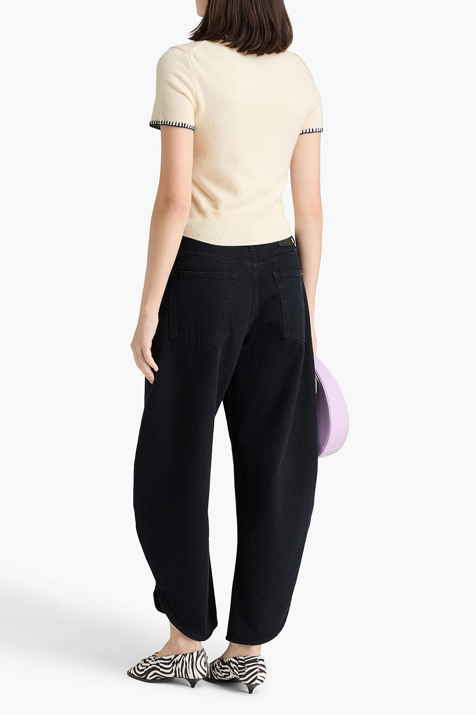  Staud - Windsor Wool-blend Top - White - S 