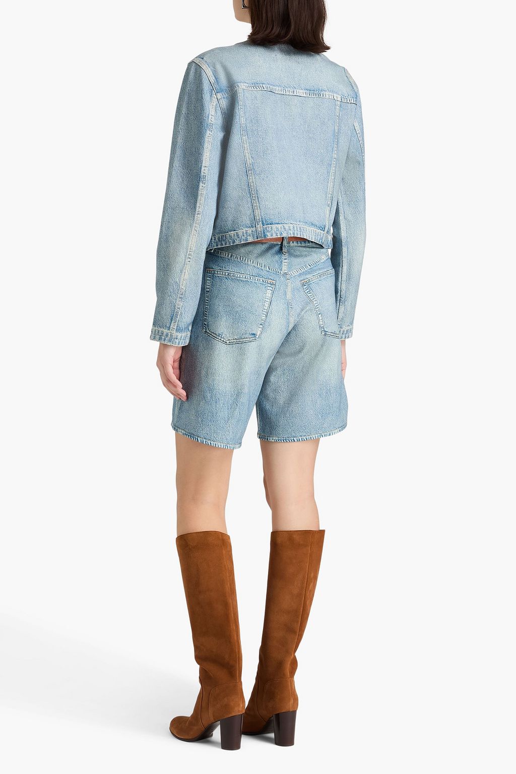 RAG & BONE جاكيت "ميرامار كورا" من قماش بونتي بطبعات