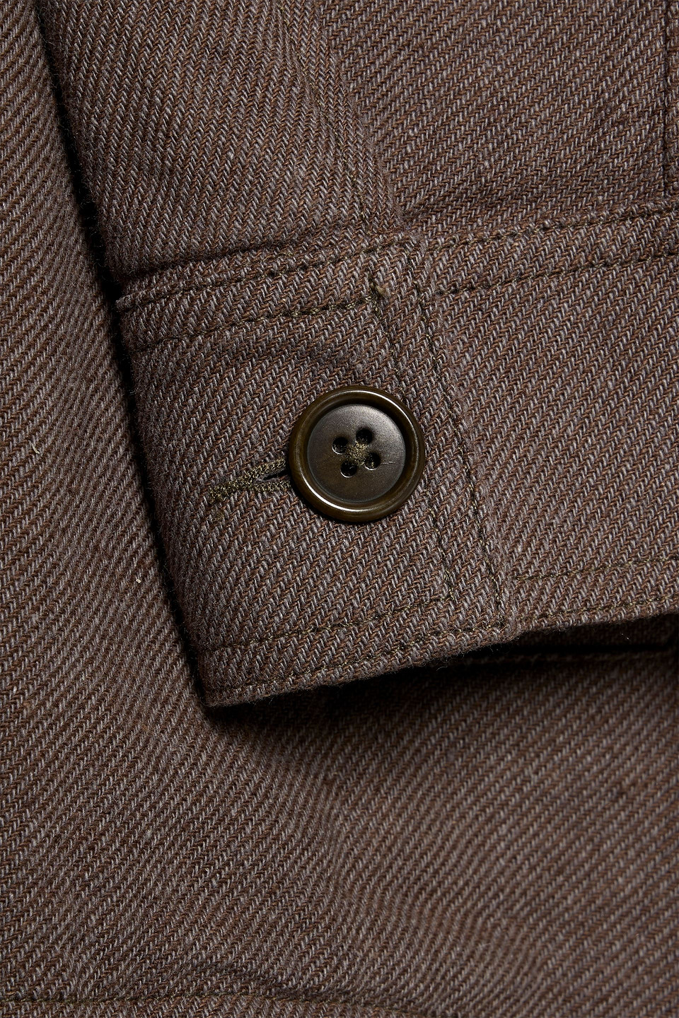 Alex Mill Sam Linen And Cotton-blend Twill Jacket In Brown