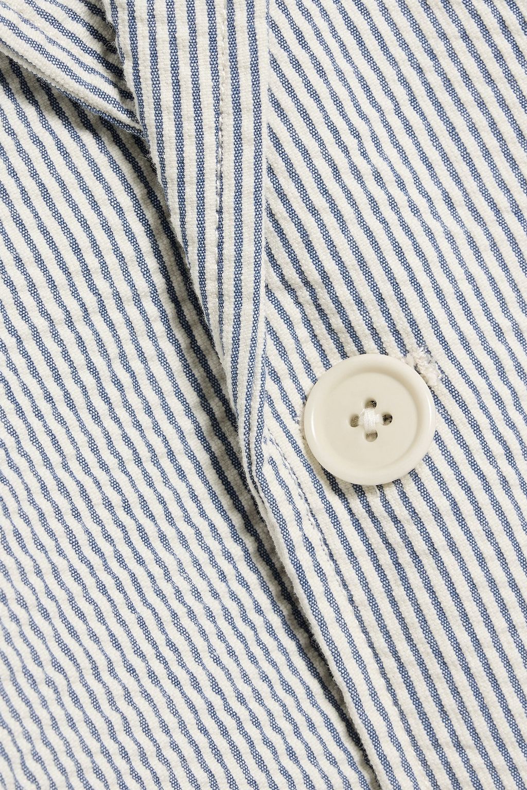 ALEX MILL Cooper striped cotton-seersucker blazer