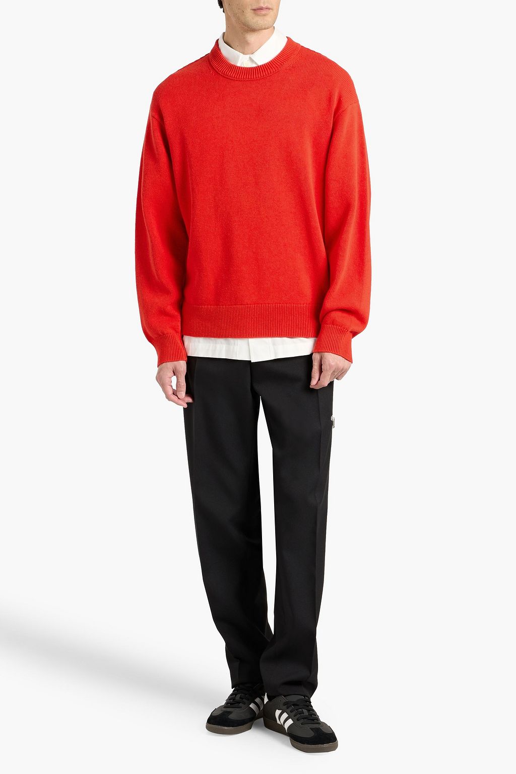 ALEX MILL Gabriel cotton and linen-blend sweater