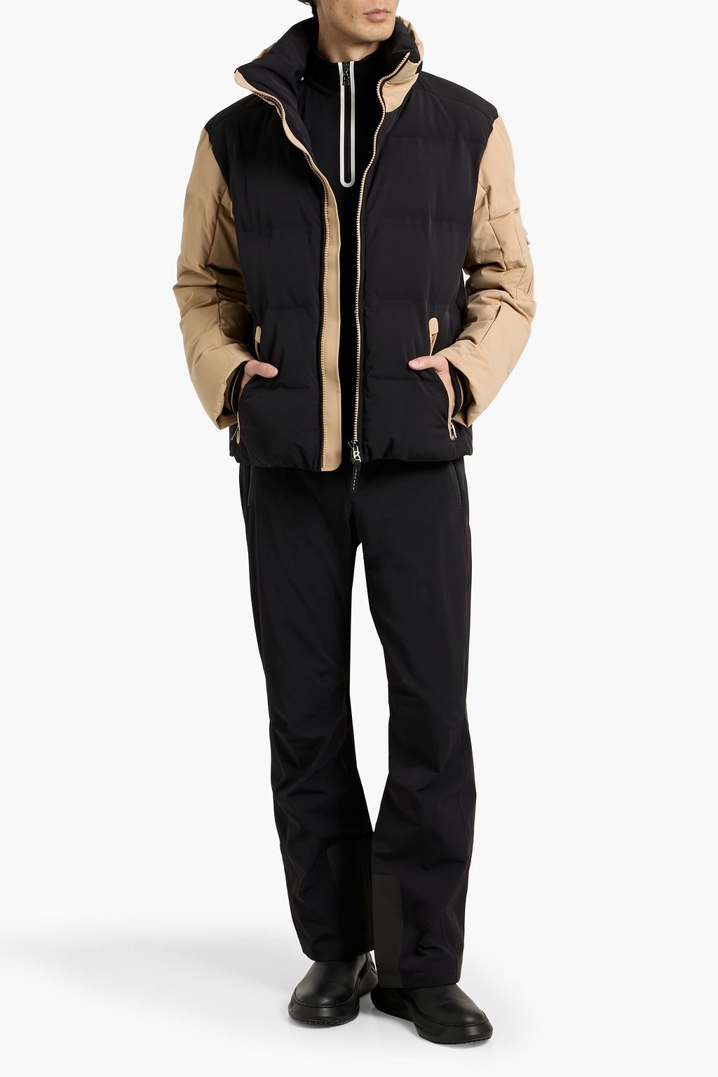 BOGNER Maceo two-tone stretch-shell down ski jacket