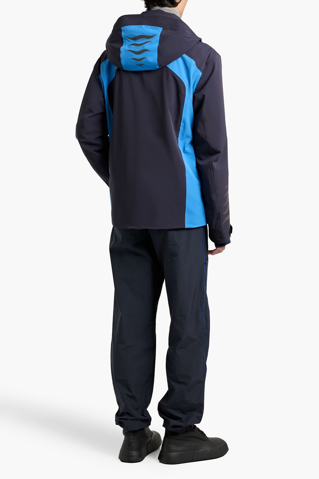 BOGNER Jorik two-tone quilted down ski jacket