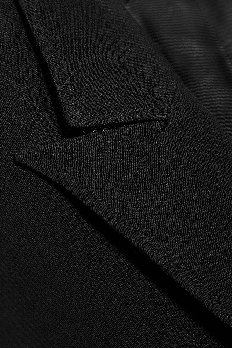 Gabriela Hearst Mayte Double-breasted Silk And Wool-blend Vest In Black