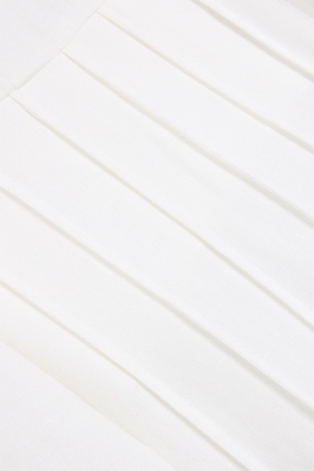 GABRIELA HEARST Dewi pintucked linen midi shirt dress