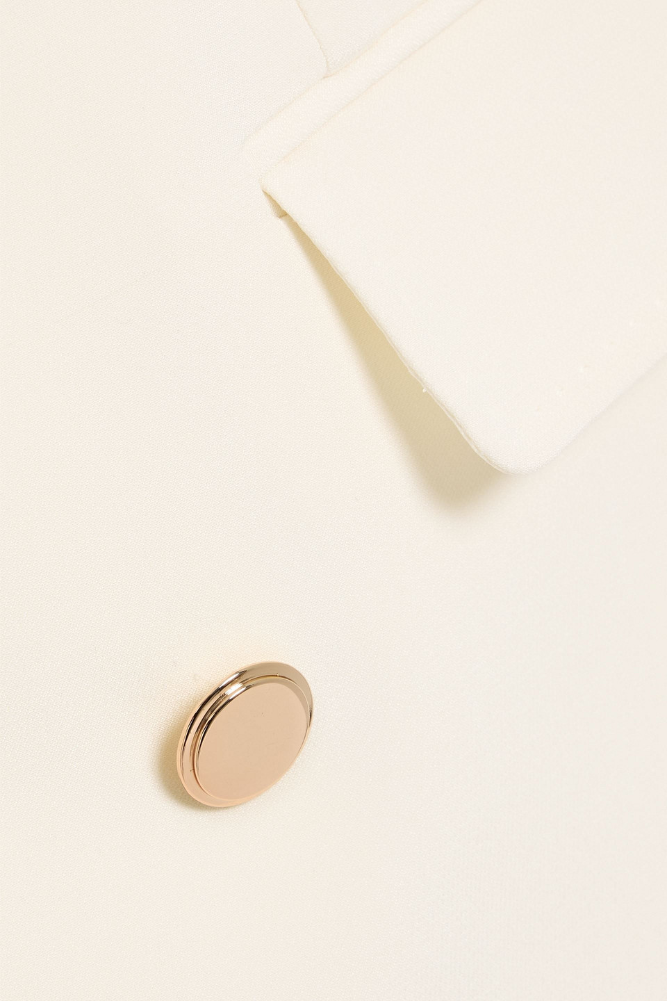 Gabriela Hearst Mayte Double-breasted Silk And Wool-blend Vest In White