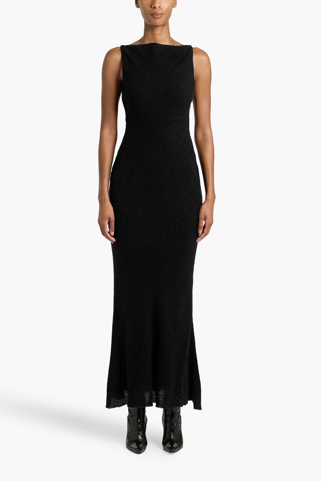 GABRIELA HEARST Seren silk and camel wool-blend maxi dress