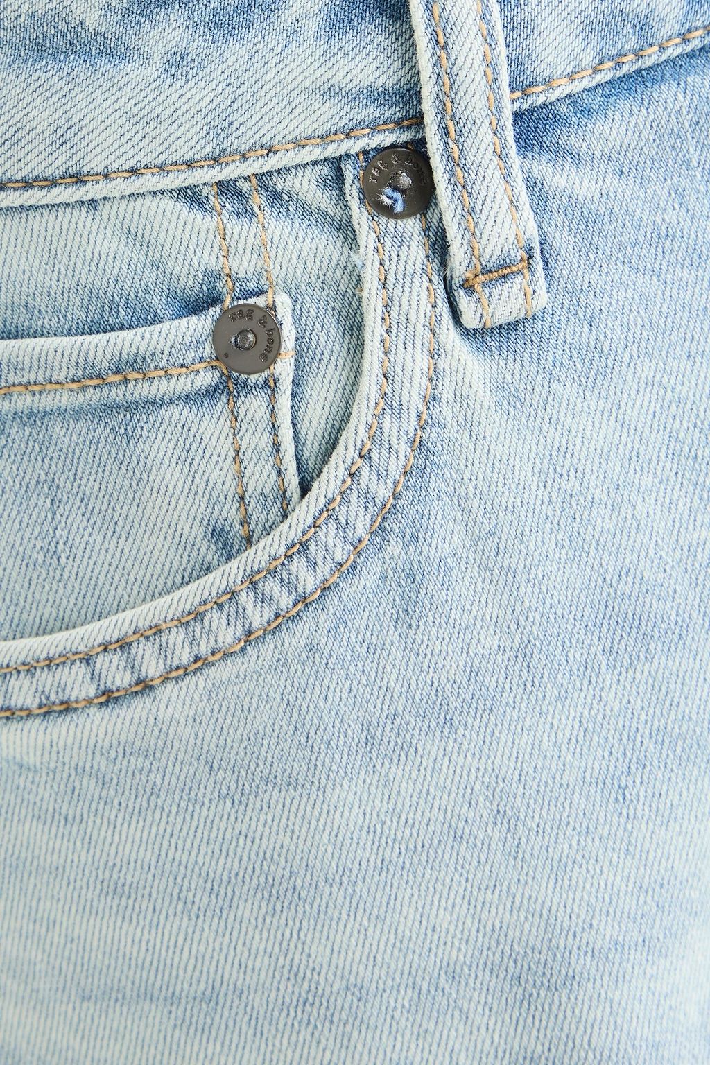 RAG & BONE جينز "فيت 3 أوثنتيك ستريتش" بقصّة ضيّقة من الدنيم