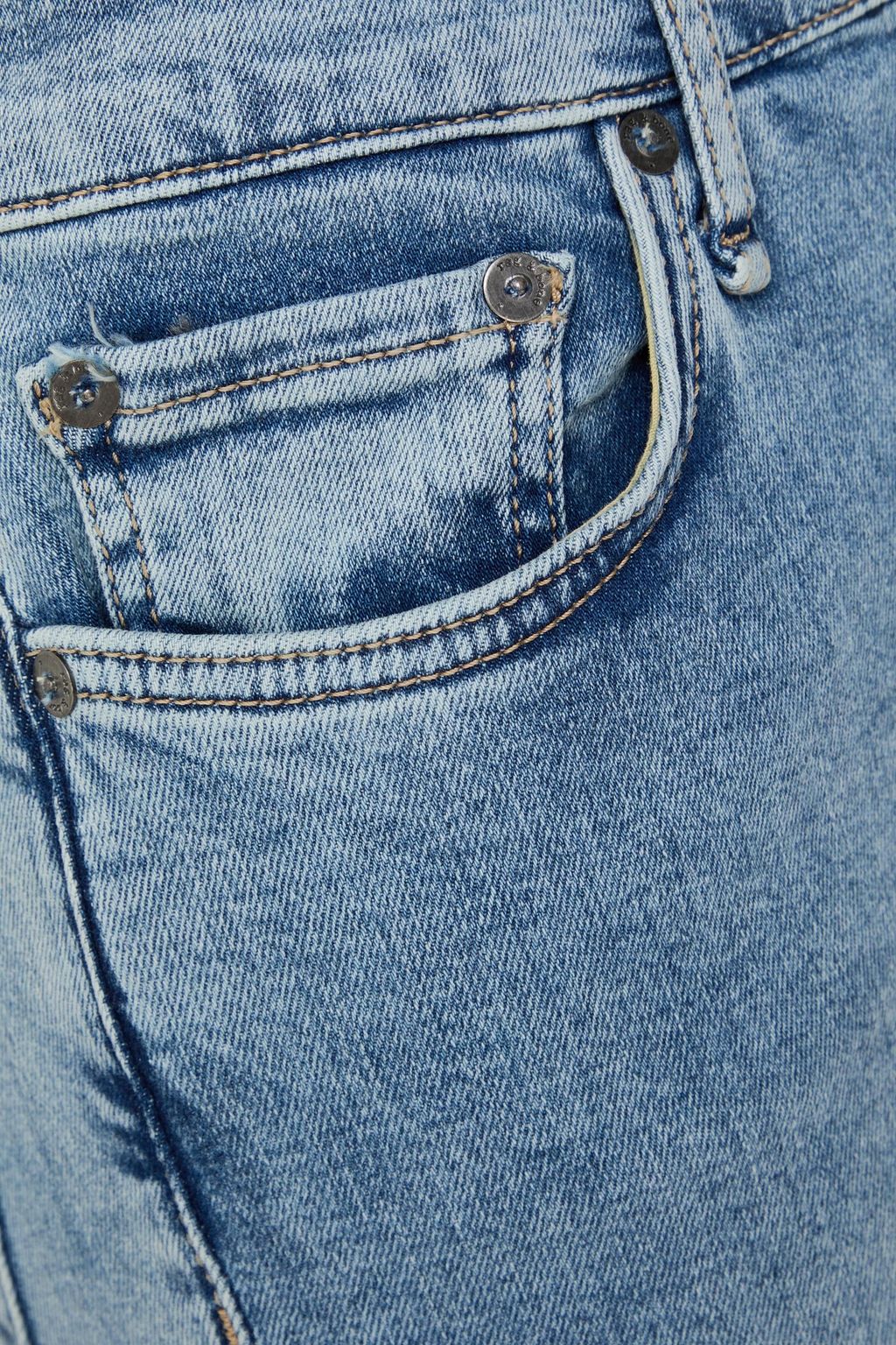 RAG & BONE بنطال جينز "بيتون" بقصّة بوت كت وخصر عالٍ