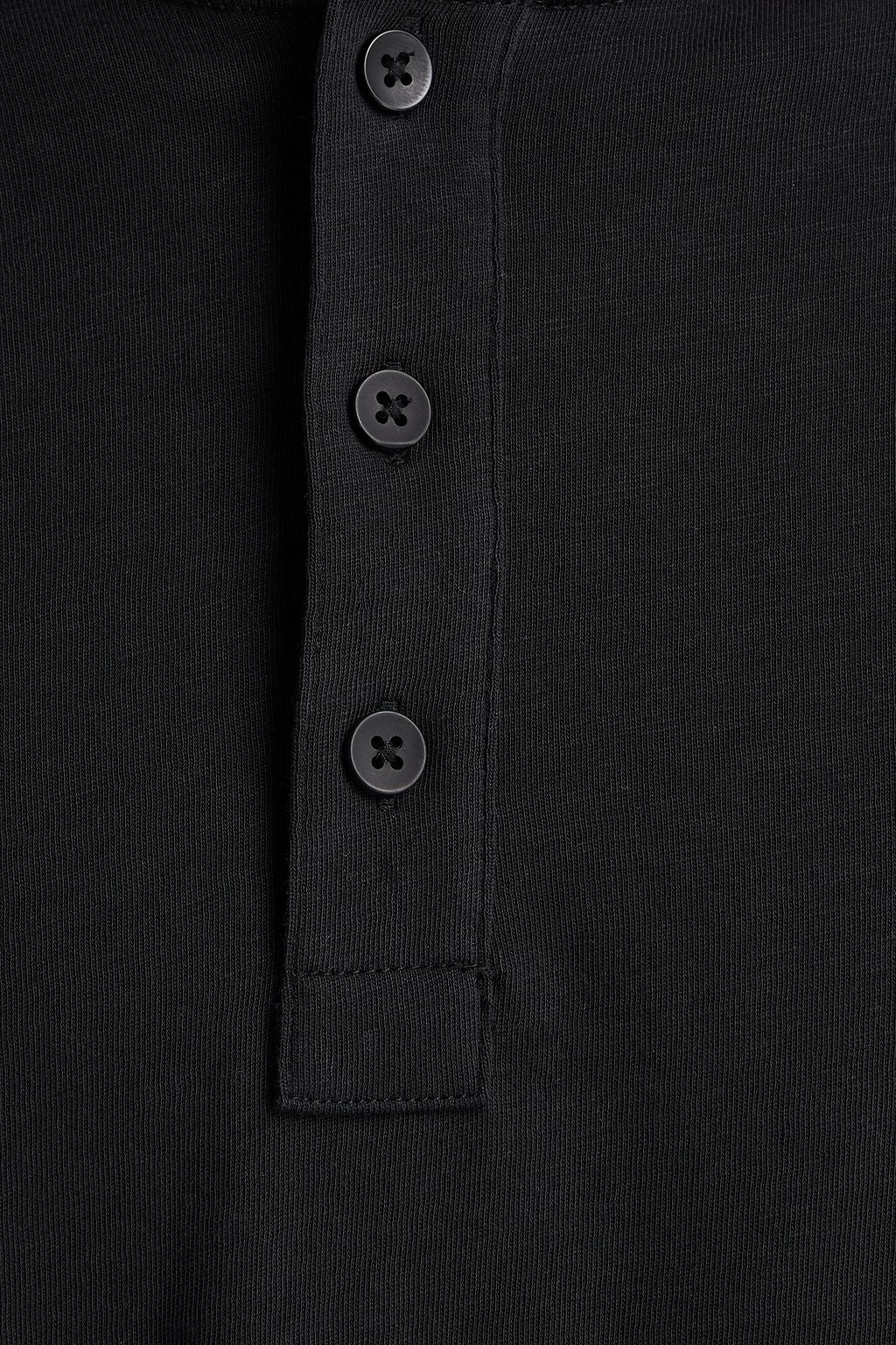 RAG & BONE Cotton-jersey Henley T-shirt
