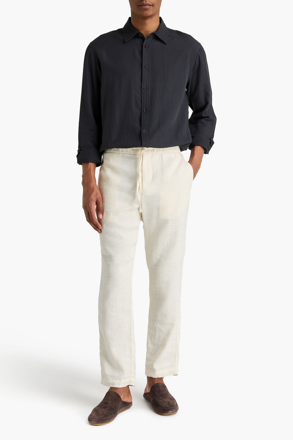  Rag & Bone - Hemd „finch“ Aus Baumwolle - Grau - S 