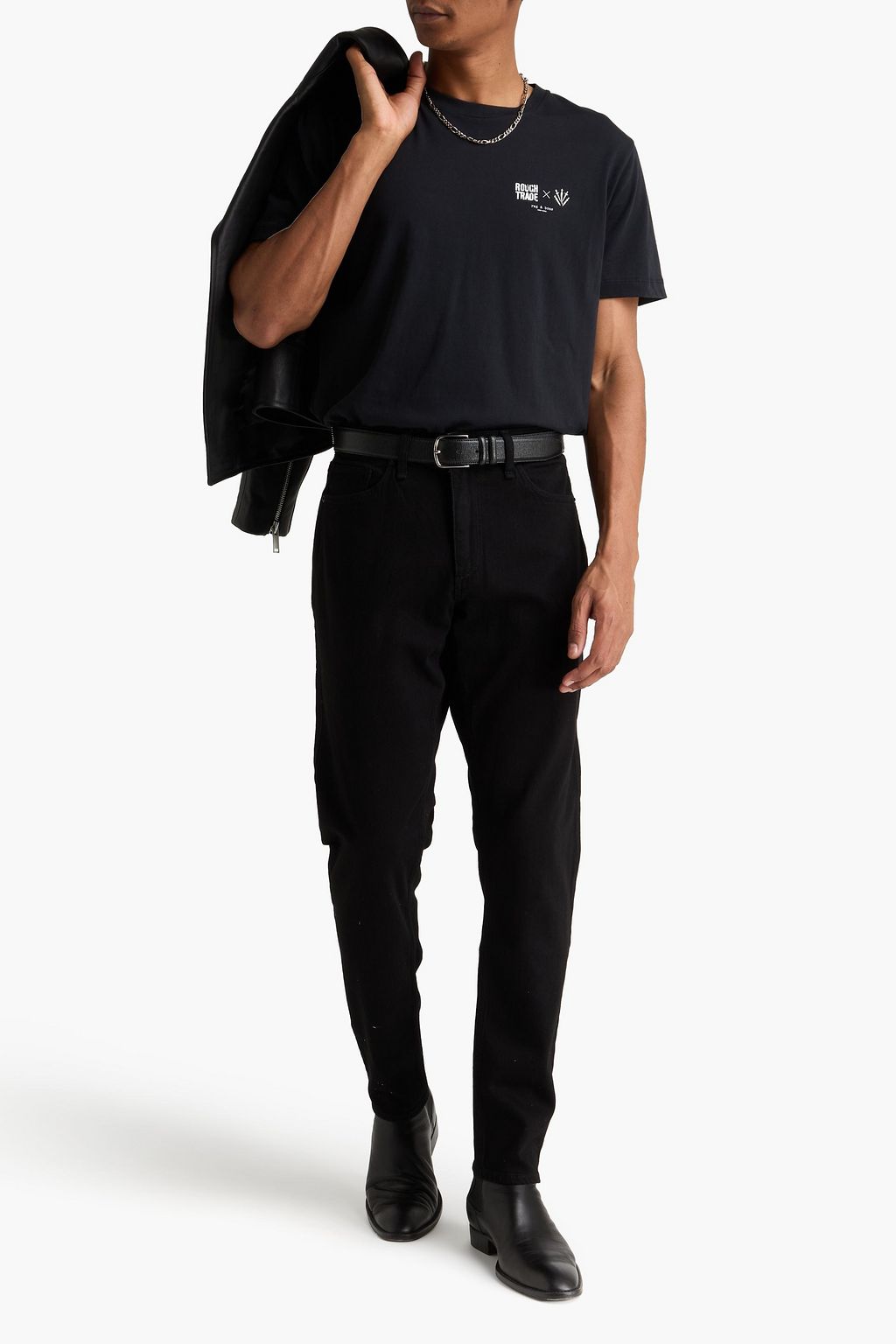 RAG & BONE Printed cotton-jersey T-shirt