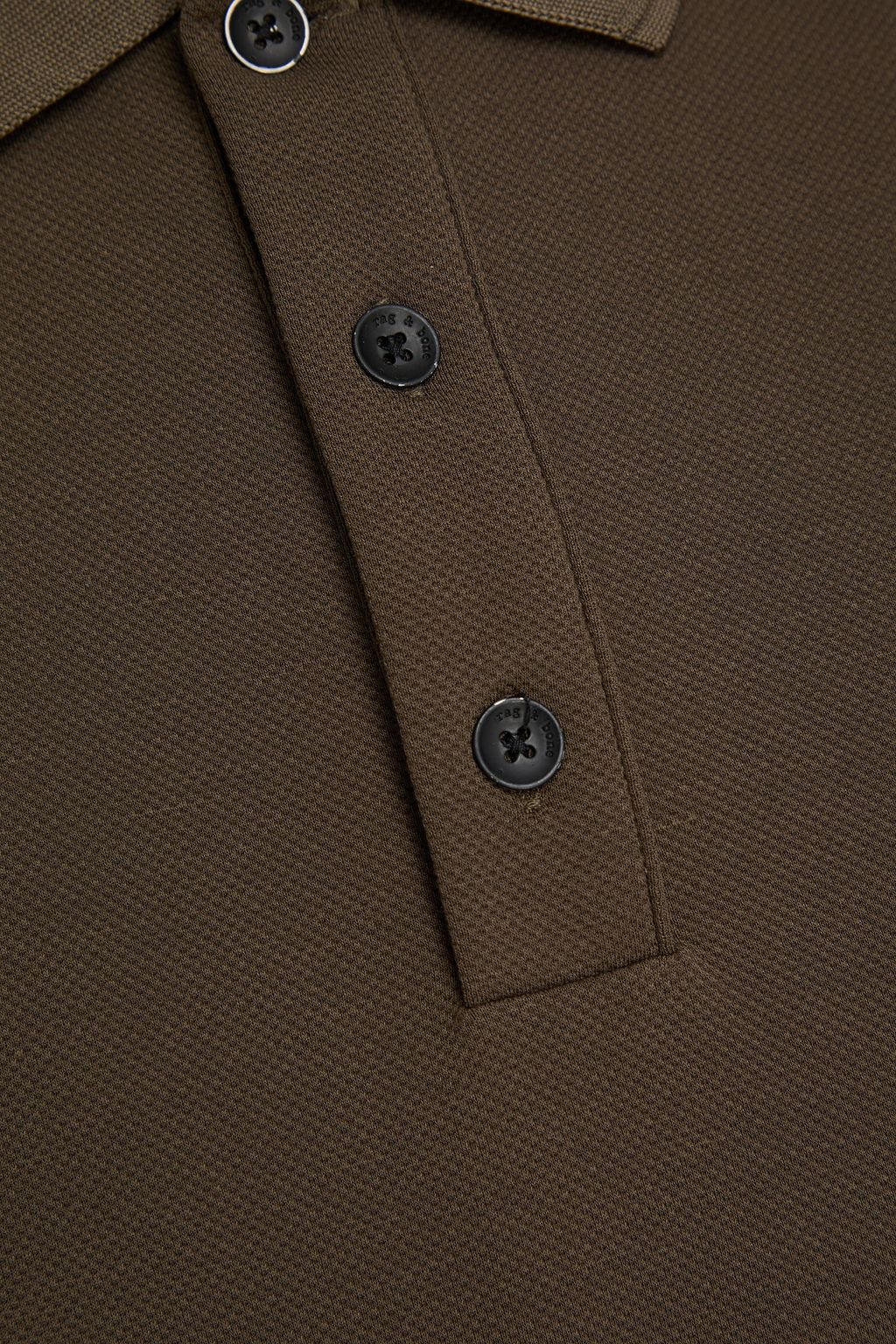 RAG & BONE Piqué polo shirt