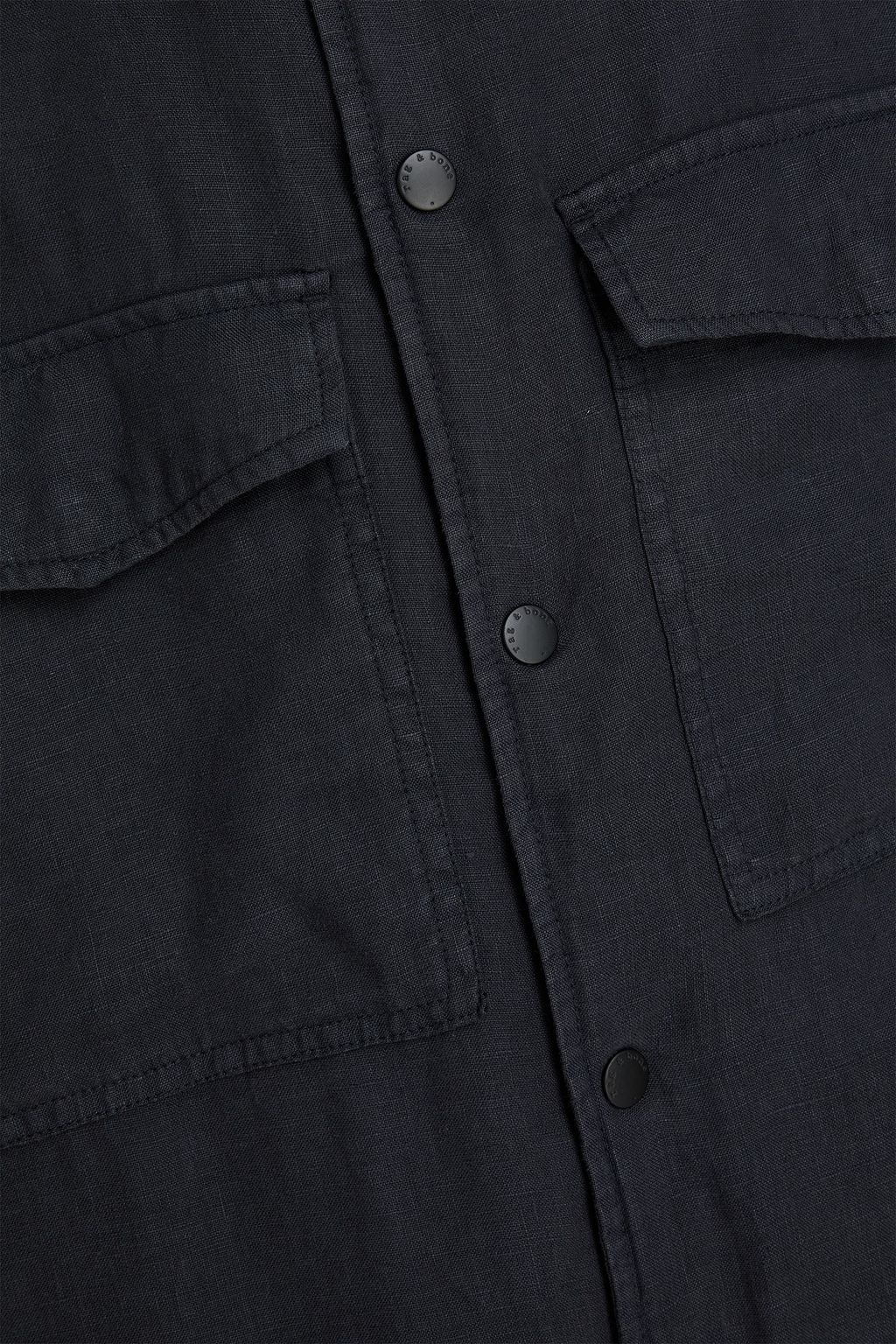 RAG & BONE Angus linen overshirt