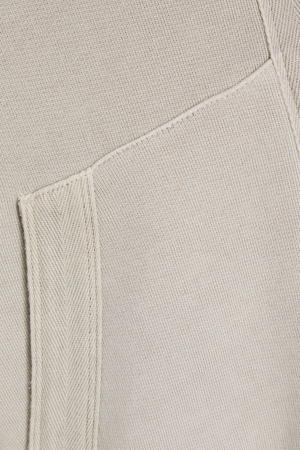 RAG & BONE Carlin French cotton-blend terry zip-up hoodie