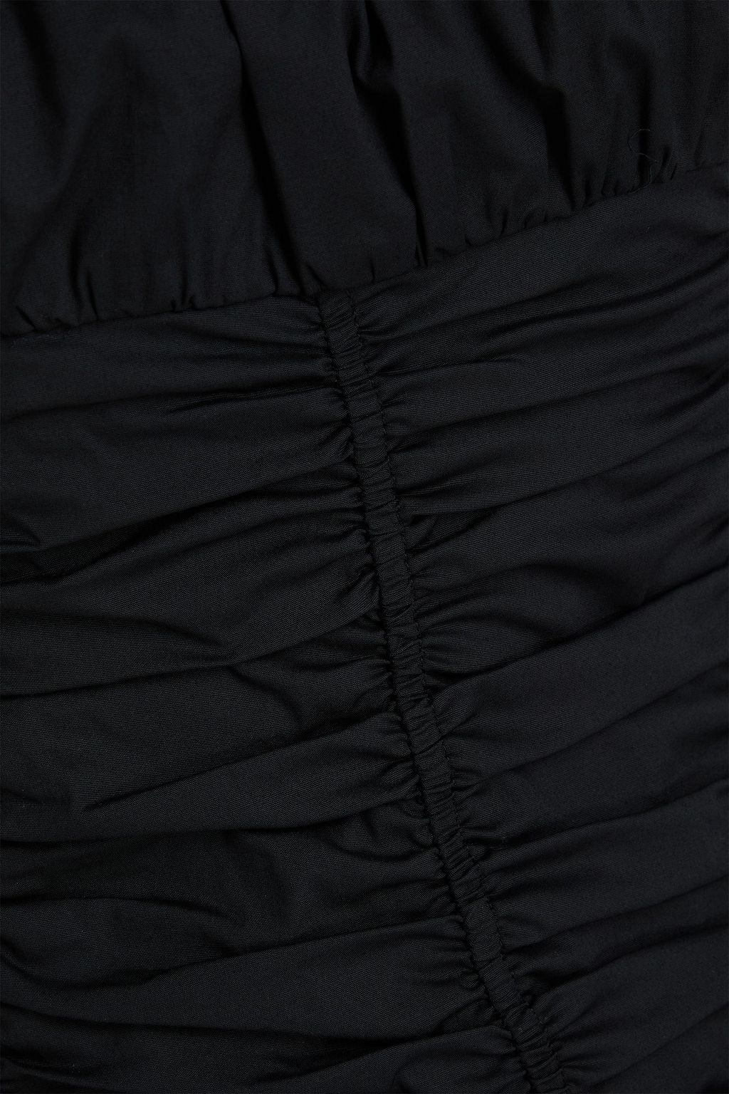 STAUD 러플 장식 코튼 혼방 탑