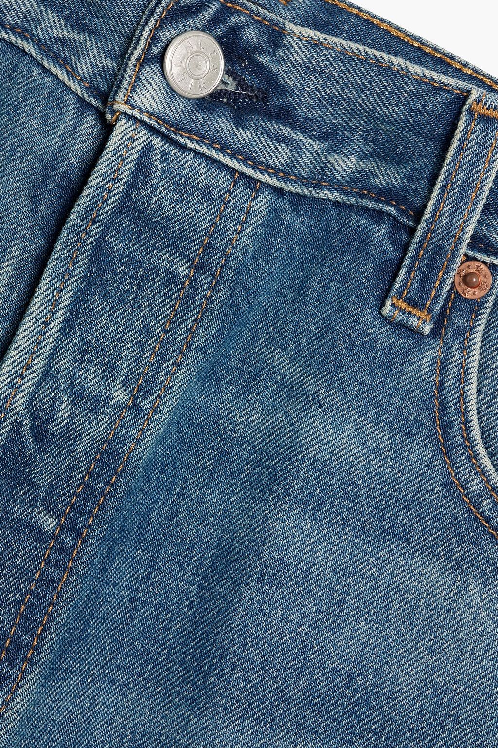 ALEX MILL Bev high-rise straight-leg jeans