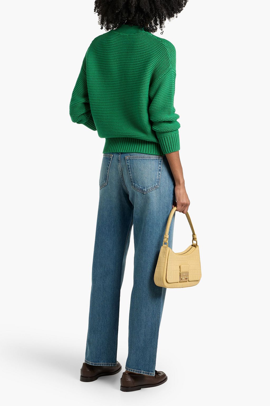 ALEX MILL Bev high-rise straight-leg jeans