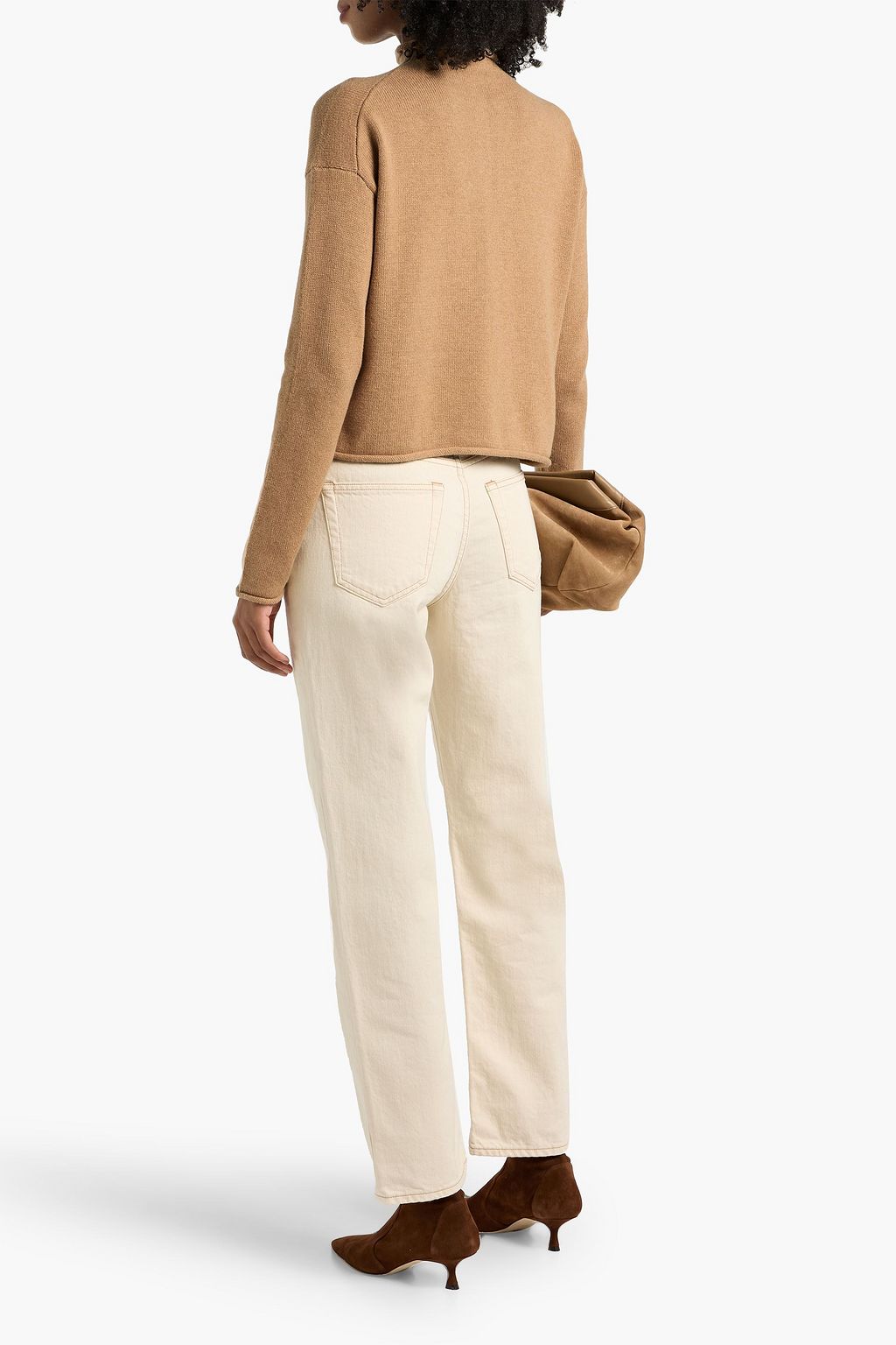 ALEX MILL Bev high-rise straight-leg jeans